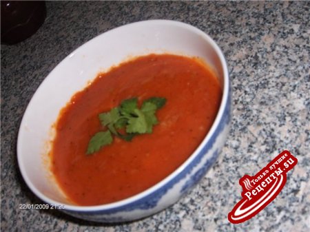 Томатный суп а-ля Гаспачо (мой вариант)