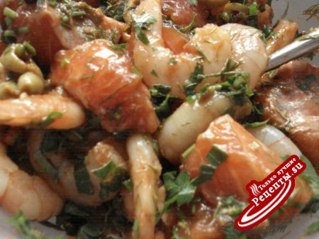 Рыбно-креветочное УДОВОЛЬСТВИЕ (последуэльное махание руками и "сведение счётов"...)