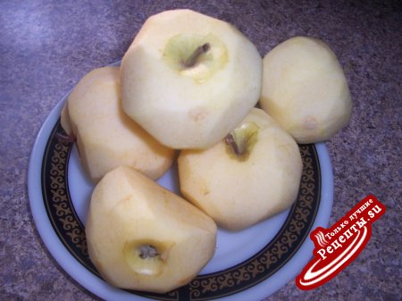 куринные грудки с яблоками