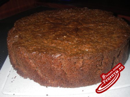 Шоколадный торт с бергамотом