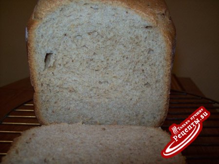 Пшенично-ржаной хлеб на биокефире в ХП