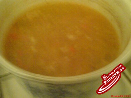 Суп с картофелем и стручковой фасолью