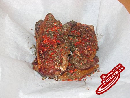 Баранина пряная с сухофруктами.