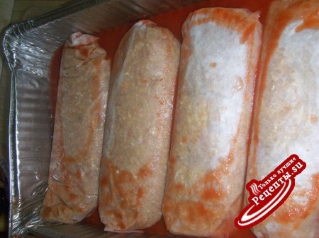 Рулет куринный