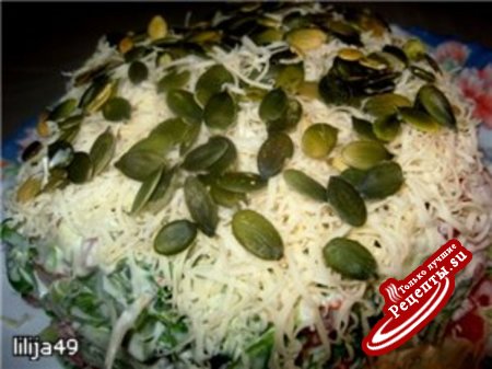 Салат "Купальская ночь"