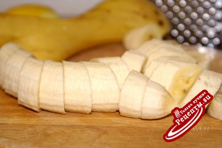 Печень индейки с бананом и ромом