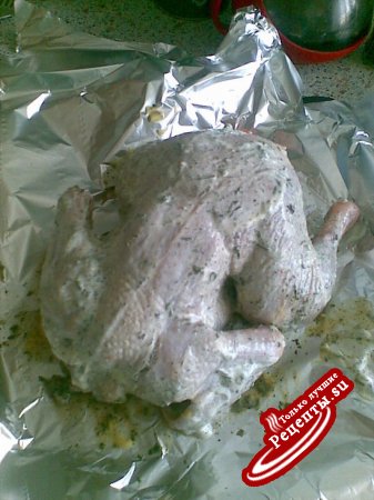 курица запеченая в духовке (вариант)