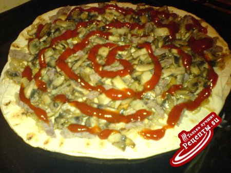 Ленивая pizza