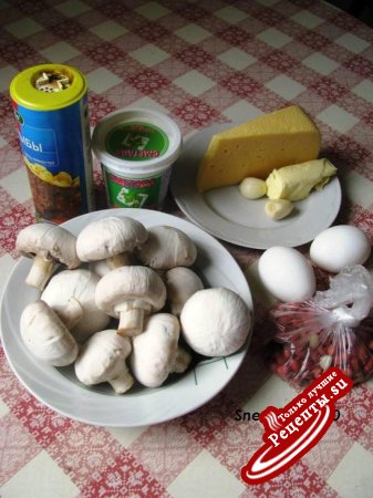 Солнечная пицца с шампиньонами и кунжутом (ДУЭЛЬ)