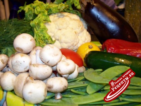 Овощной салат и Овощное рагу за 30 мин.