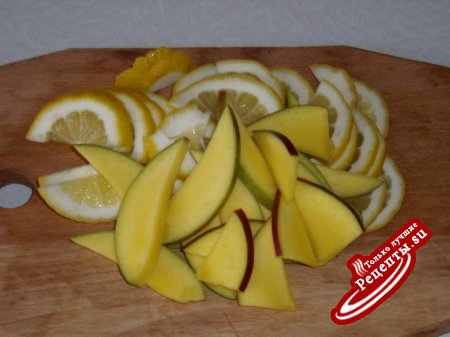 Варенье лимоны + манго