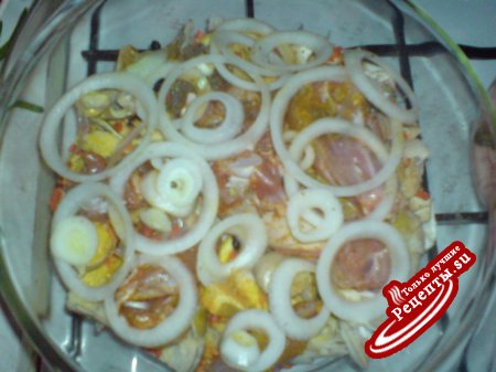 Нежная нутрия с рисом и грибами