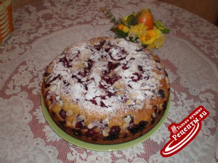 венский вишневый пирог