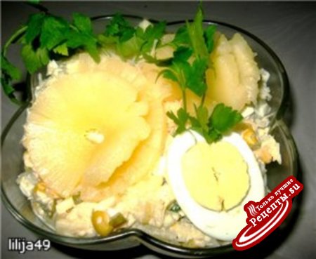 Ананасовый салат