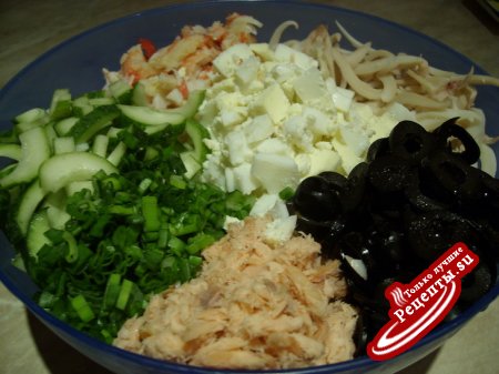 Салат Рыбный (очередной вариант)