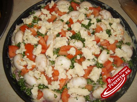 Мясная "пицца" Италия нервно курит в сторонке)))