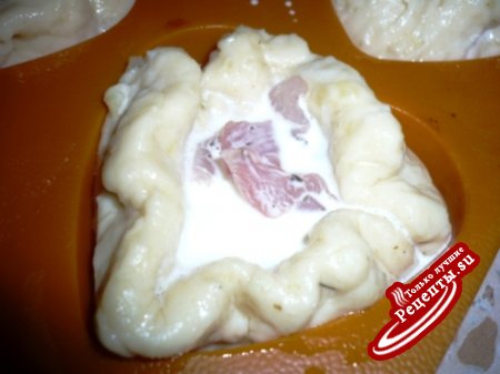 Картофельный киш - жульен