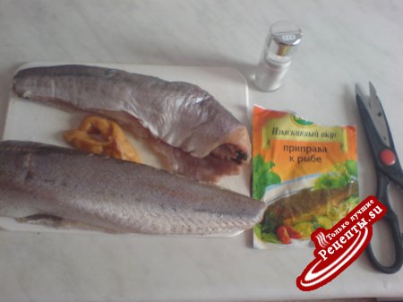 "Хек" в пароварочке с салатиком
