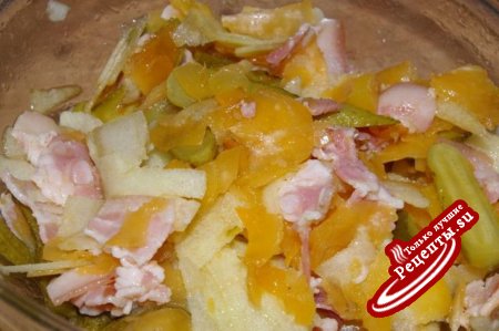 Салат с репкой "Сказка"