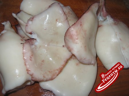 Салат"Форест"с кальмарами