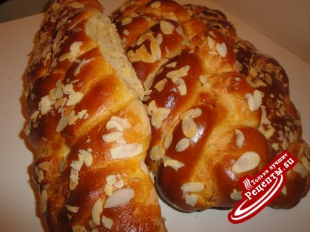 "Цуреки"греческий Пасхальный хлеб