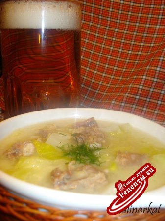 Кааликлимписоппа (Капустный суп с клецками)