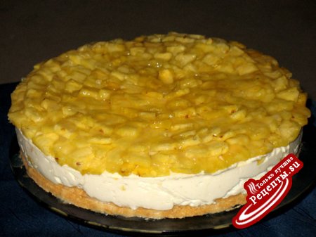 Ананасово-кокосовый творожный торт "Pina Colada"