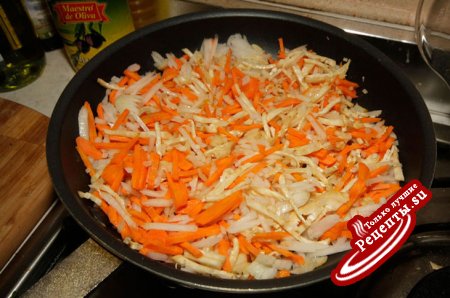 Запечёные овощи под соусом Бешамель