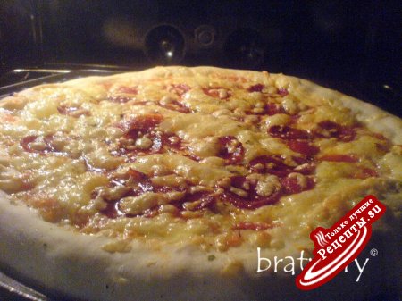 Простая, эффектная и очень вкусная пицца по интересному рецепту