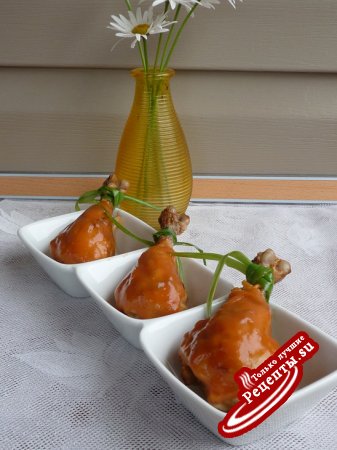 Курица в пикантом томатном соусе