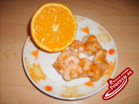 Суп-пюре с креветками "по-франкийски"