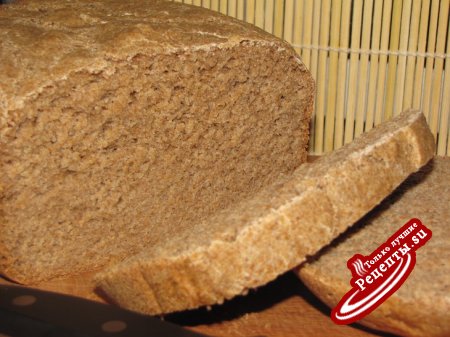 Ржаной хлеб "Без ничего"( рецепт для хлебопечки)