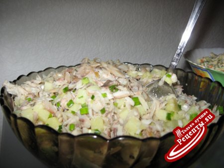 Салат " Рыбка"