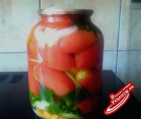 помидоры консервированные вариант №....