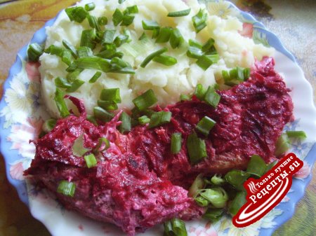 Куриная грудка-"А ЛЯ БОРДО" (ВАРИАНТ)