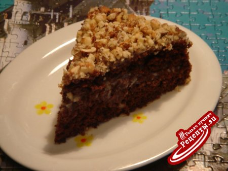 Шоколадно - кокосовый торт(турецкий шоколадный пирог)