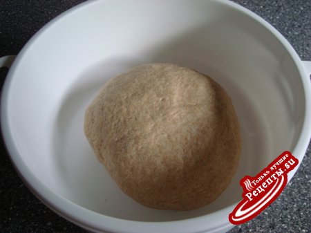 Манный хлеб с бальзамическим уксусом