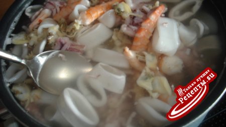Салат из морепродуктов "ПО-СОВЕЦКИ", ой, конечно, по-советски