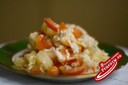 Салат " Поцелуй "