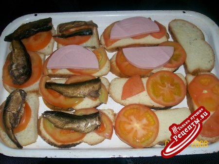 Любимые горячие бутерброды