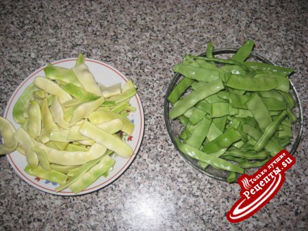 зимний салат из лобио(фасоль)