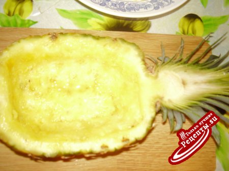 фаршированный ананас