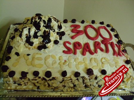 Торт "300 спартанцев"