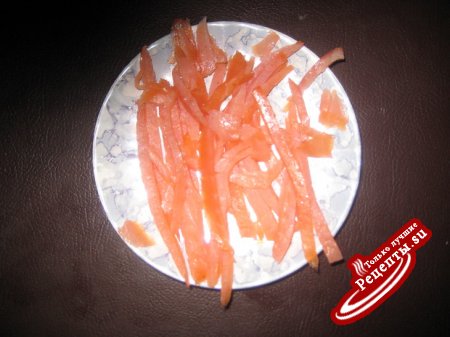 салат "под крышей"