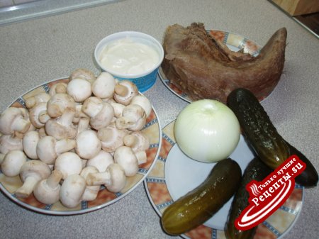 Языкатый салат
