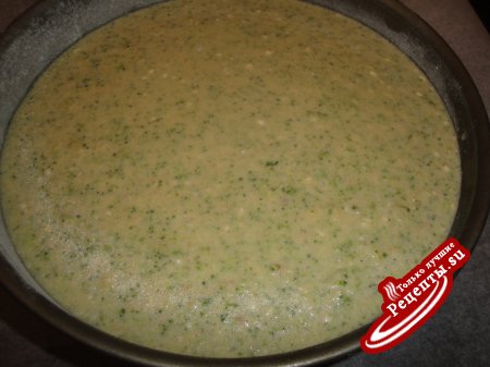 пирог из брокколи без теста/brokolopita light