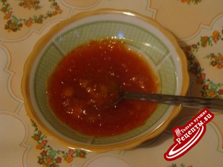 Оладьи с цитрусовым соусом