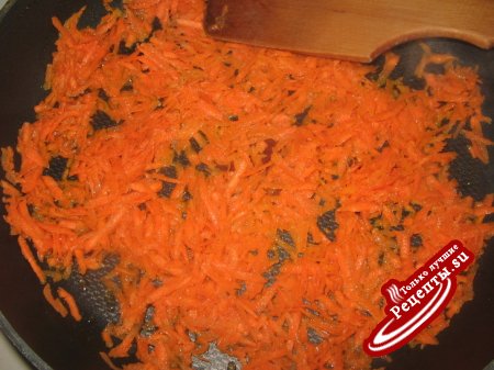 Котлеты с начинкой из морковки.