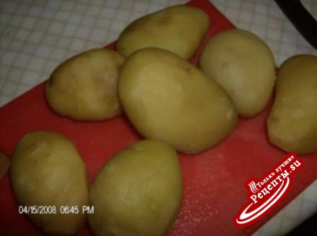 Картофельная запеканка с мясом (вариант)