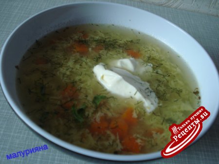 Суп " Метелица "